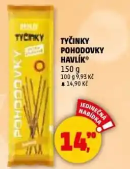 Penny Market Tyčinky pohodovky havlík nabídka