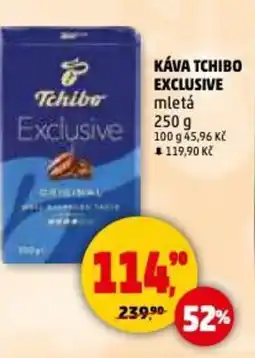 Penny Market Káva tchibo exclusive mletá nabídka