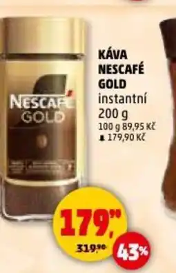 Penny Market Káva nescafé gold instantní nabídka