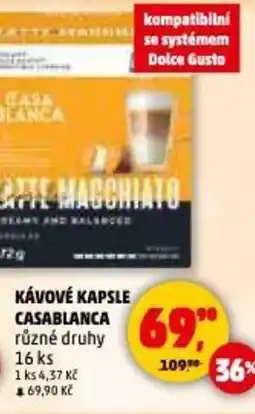 Penny Market Kávové kapsle casablanca nabídka
