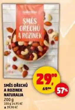 Penny Market Směs ořechů a rozinek naturalia nabídka