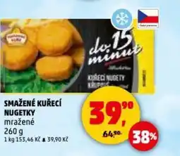Penny Market Smažené kuřecí nugetky mražené nabídka