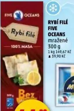 Penny Market Rybí filé five oceans nabídka