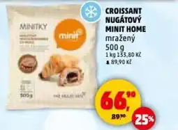 Penny Market Croissant nugátový minit home nabídka