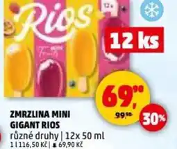 Penny Market Zmrzlina mini gigant rios nabídka