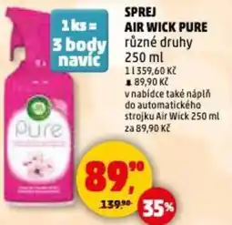 Penny Market Sprej air wick pure nabídka