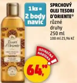 Penny Market Sprchový olej tesor d'oriente nabídka