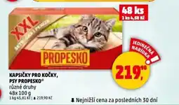 Penny Market Kapsičky pro kočky, psy propesko nabídka
