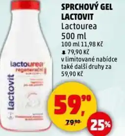 Penny Market Sprchový gel lactovit Lactourea nabídka