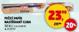 Penny Market Pečicí papír nastříhaný clina nabídka