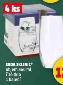 Penny Market Sada sklenic nabídka