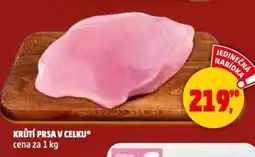 Penny Market Krůtí prsa v celku nabídka