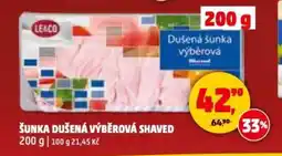 Penny Market Šunka dušená výběrová shaved nabídka