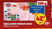 Penny Market Šunka dušená výběrová shaved nabídka