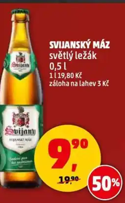 Penny Market Svijanský máz světlý ležák nabídka