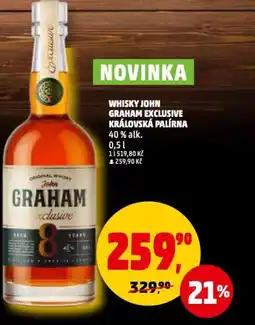 Penny Market Whisky john graham exclusive královská palírna nabídka