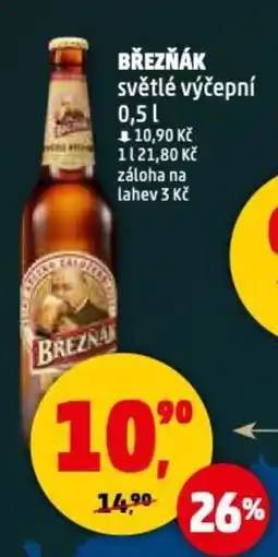 Penny Market Březňák světlé výčepní nabídka