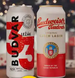 Penny Market Budweiser budvar, budvar 33 světlý ležák nabídka