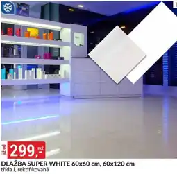 Baumax Dlažba super white nabídka