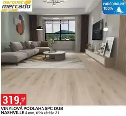 Baumax Vinylová podlaha spc dub nashville nabídka