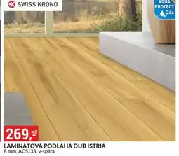 Baumax Laminátová podlaha dub istria nabídka