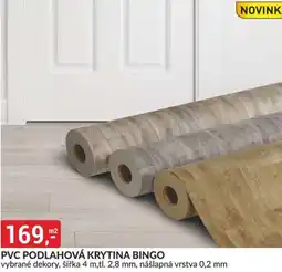 Baumax Pvc podlahová krytina bingo nabídka