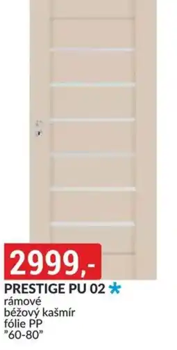 Baumax Prestige pu 02 nabídka