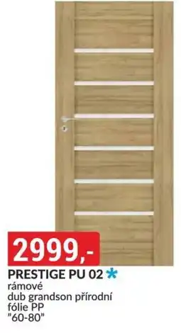 Baumax Prestige pu 02 nabídka