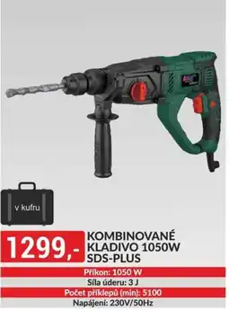 Baumax Kombinované kladivo 1050w SDS-PLUS nabídka