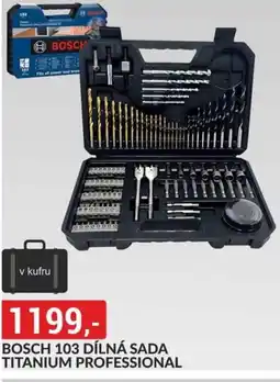 Baumax Bosch 103 dílná sada titanium professional nabídka