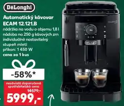 Kaufland DeLonghi Automatický kávovar ECAM 12.121.B nabídka