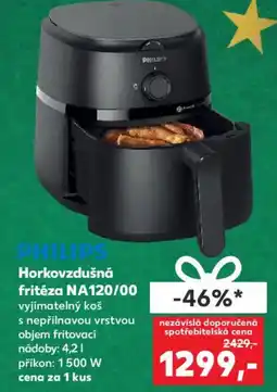 Kaufland PHILIPS Horkovzdušná fritéza NA120/00 nabídka
