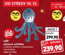 Kaufland LED plyšové zvířátko nabídka