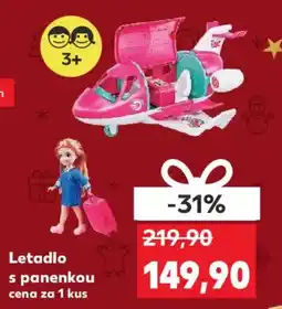 Kaufland Letadlo s panenkou nabídka