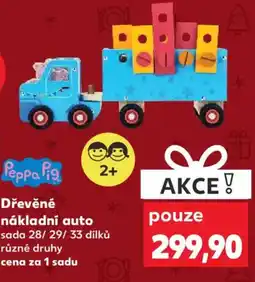 Kaufland Dřevěné nákladní auto nabídka