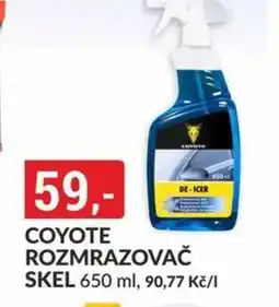 Baumax Coyote rozmrazovač skel nabídka