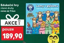 Kaufland Edukační hry nabídka