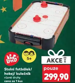 Kaufland Stolní fotbálek/ hokej/ kulečník nabídka