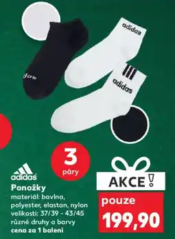 Kaufland Adidas Ponožky nabídka