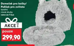 Kaufland Domeček pro kočky/ Pelíšek pro zvířata nabídka