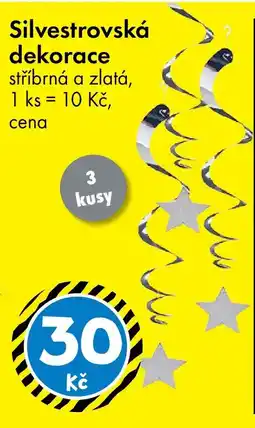 TEDi Silvestrovská dekorace nabídka