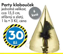 TEDi Party klobouček nabídka