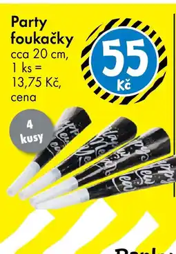TEDi Party foukačky nabídka