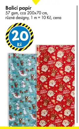 TEDi Balicí papír nabídka