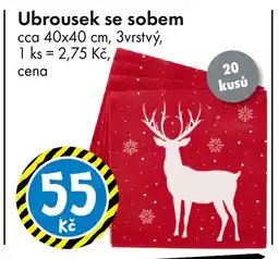 TEDi Ubrousek se sobem nabídka