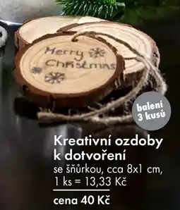 TEDi Kreativní ozdoby k dotvoření nabídka