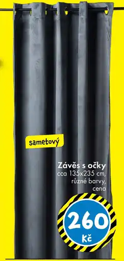 TEDi Závěs s očky nabídka