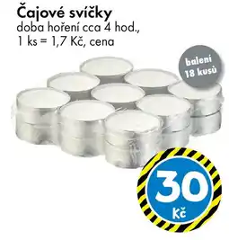 TEDi Čajové svíčky nabídka