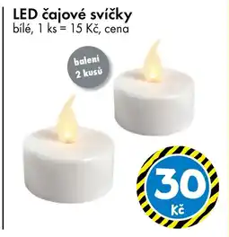 TEDi LED čajové svíčky nabídka