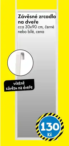 TEDi Závěsné zrcadlo na dveře nabídka